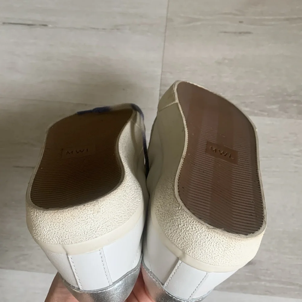 MADEWELL unisex Sidewalk Low-Top Sneakers in‎ Leather Wave Edition